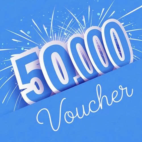 Voucher giảm giá 50,000 VNĐ